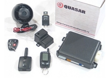 Quasar 880R автосигнализация с автозапуском и обратной связью