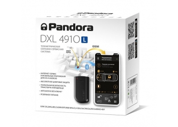 Автосигнализация PANDORA DXL 4910L - телеметрическая охранно-противоугонная система с автозапуском, 2G-GSM-модем