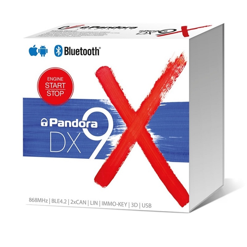 Автосигнализация Pandora DX-9x  с функцией бесключевого автозапуска, 2CAN,LIN- интерфейсом