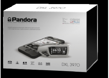 Автосигнализация PANDORA DXL 3970 PRO v.2 с бесключевым автозапуском (технология-Clone), диалоговый код, управление с телефона, функция иммобилайзера, брелок LCD, брелок-метка, CAN-интерфейс.
