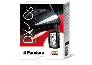 Автосигнализация Pandora DX 40S -  с автозапуском, диалоговый код, брелок LCD
