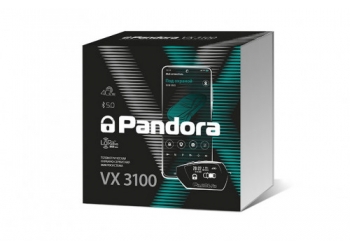 Автомобильная сигнализация Pandora VX 3100 v.2 - бесключевой автозапуск, 4G/LTE/2G-GSM- модем, D027 брелок.