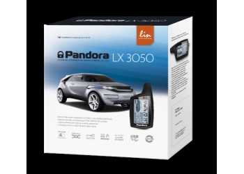 Автосигнализация PANDORA LX 3050 с автозапуском. Диалоговый код. Турботаймер. CAN/LIN-интерфейс.