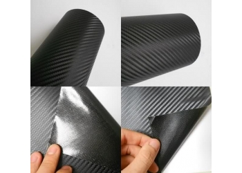 3D Carbon Fiver Vinyl (Black) размер рулона 1,52*30м (карбон черный)