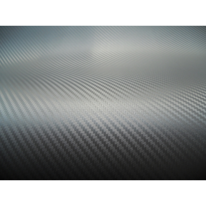 GD-01 Пленка Carbon Fiber (Silver) размер рулона 1,52*30м (карбон серебристый)