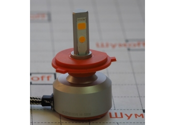 Cветодиодные LED лампы PILOT H4  3000К 5400 lm (2шт.) для ближнего и дальнего света