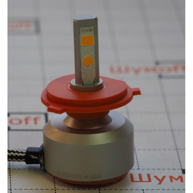 Лампа LED PILOT H4  3000К 5400 lm (2шт.)