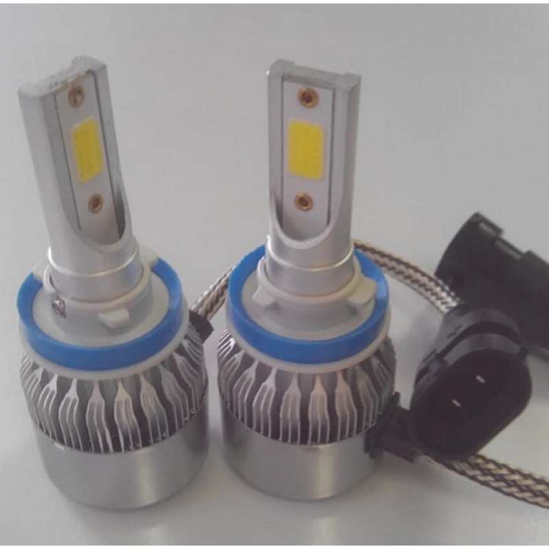 Лампа светодиодная LED С6 Н11 (2шт.) для ближнего, дальнего или противотуманного света