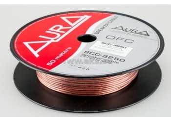 Aura SCC-3250, акустический кабель, 14 AWG ( 2х2,5 мм2), бескислородная медь, бухта 50 м.