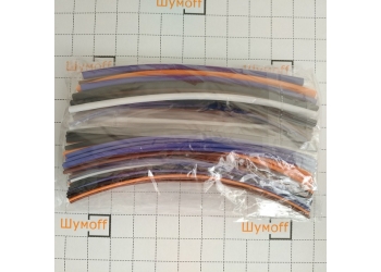 Набор трубок термоусадочных PILOT TCT-S100-200, набор 100шт, трубки разноцветные