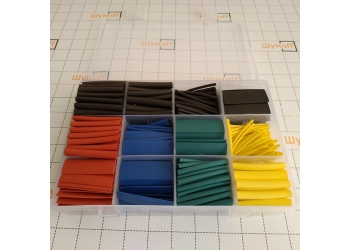 Набор трубок термоусадочных PILOT TCT-S530-45, набор 530шт, трубки разноцветные