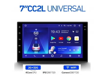 Teyes CC2L plus 2/32 ( Тиайс, Тэйс ) универсальная магнитола 7 дюймов (2DIN), ANDROID 8.1, 4-ми ядерный процессор, IPS экран, Wi-Fi, 2Гб ОЗУ, 32Гб встроенной памяти, голосовое управление, звук 2.0 Teyes CC2L plus 2/32 ( Тиайс, Тэйс ) универсальная магнитола 7 дюймов (2DIN), ANDROID 8.1, 4-ми ядерный процессор, IPS экран, Wi-Fi, 2Гб ОЗУ, 32Гб встроенной памяти, голосовое управление, звук 2.0