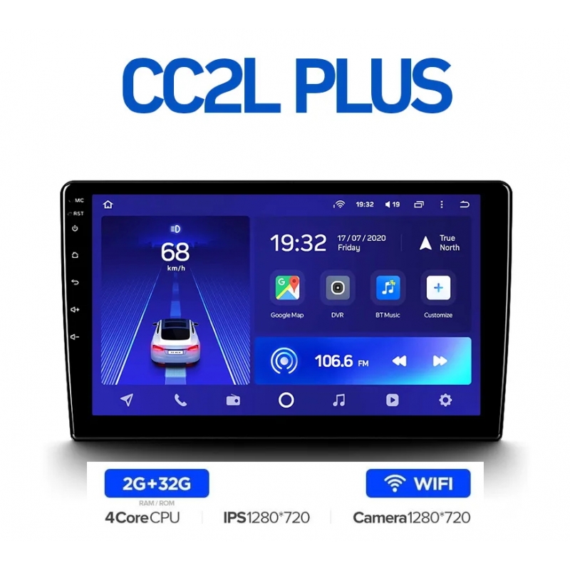 Teyes CC2L plus 2/32 ( Тиайс, Тэйс ) универсальная магнитола 10 дюймов, ANDROID 8.1, 4-ми ядерный процессор, IPS экран, Wi-Fi, 2Гб ОЗУ, 32Гб встроенной памяти, голосовое управление, звук 2.0 Teyes CC2L plus 2/32 ( Тиайс, Тэйс ) универсальная магнитола 10 дюймов, ANDROID 8.1, 4-ми ядерный процессор, IPS экран, Wi-Fi, 2Гб ОЗУ, 32Гб встроенной памяти, голосовое управление, звук 2.0