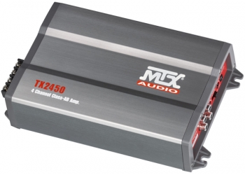 Усилитель MTX TR450 , 4-х канальный , мощность 4х50 Вт (RMS)