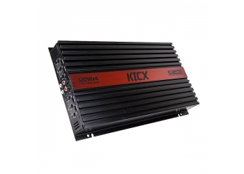 4-канальный усилитель KICX SP 4.80AB, 4х80Вт 4Ом, 4х120Bт 2Ом, Мост 2х240Bт