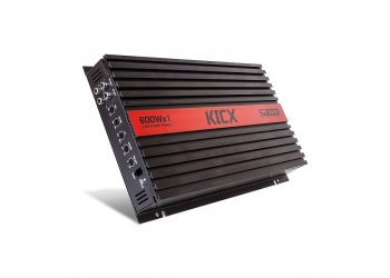 1-канальный усилитель KICX SP 600D, 1х265Вт 4Ом, 1х600Bт 1Ом, класс D