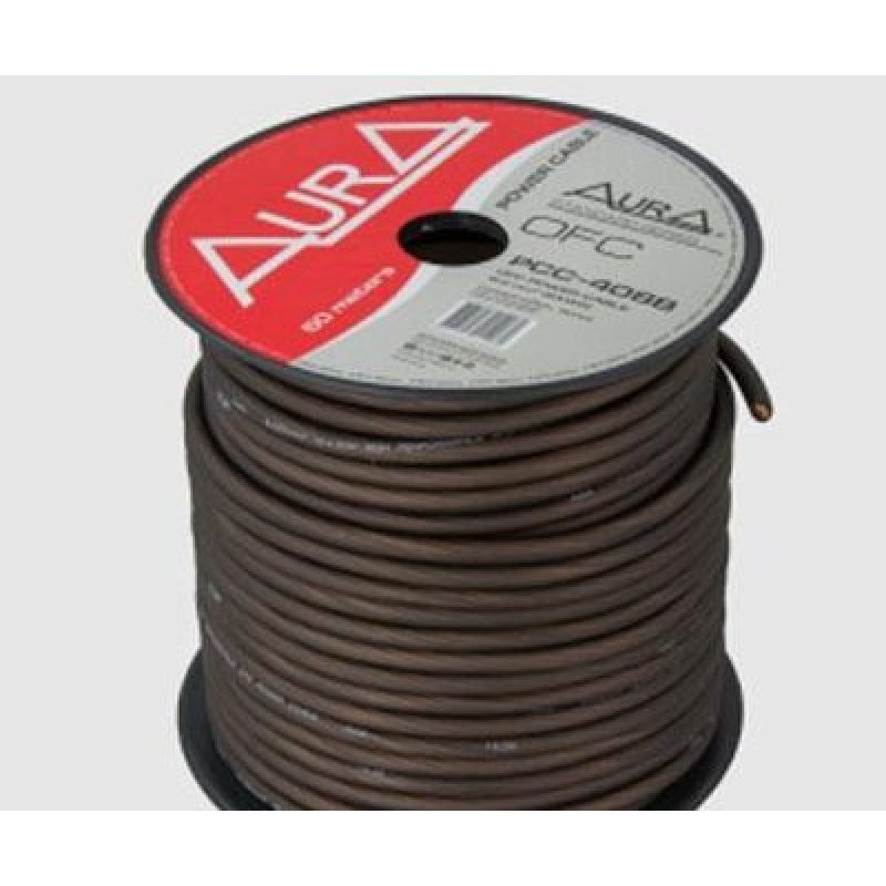 AURA PCС-408B силовой кабель 8Ga (8мм2) бескислородная медь