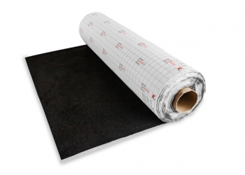 Шумофф Акустик ( Карпет на клеевой основе) цвет Черный, ширина рулона 1,25 м. (цена за 1 погонный метр)