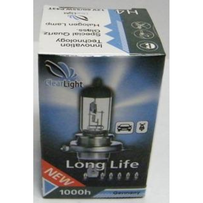 Галогеновая лампа Clearlight HB4  LongLife 1 шт