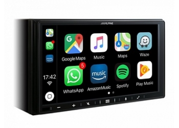 Автомагнитола ALPINE iLX-W650BT, Мультимедиа, 2DIN, 4X50Вт, с Apple CarPlay и Android Auto, Bluetooth