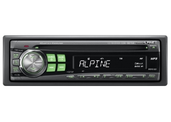 Автомагнитола ALPINE CDA-9870R, 1DIN, CD/MP3-проигрыватель, 4X50Вт, AUX-вход, (распродажа)