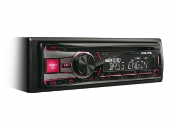 Автомагнитола ALPINE CDE-192R, 1DIN, CD/MP3-проигрыватель, 4X50Вт, USB, AUX-вход