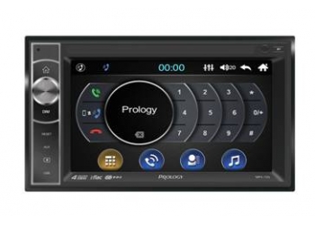 Автомагнитола PROLOGY MPV-120, Мультимедиа, 2DIN, 4X55Вт, USB/microSD, AUX-вход, Сенсорный экран, Bluetooth