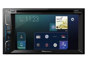 Автомагнитола PIONEER AVH-Z1000DVD, Мультимедиа, 2DIN, CD/DVD-проигрыватель, 4X50Вт, USB, AUX-вход, Apple CarPlay, Waze