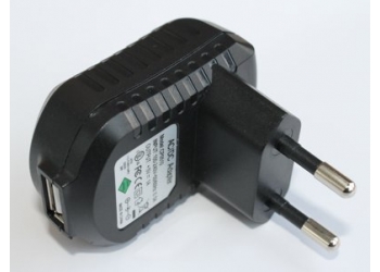 Зарядное устройство в розетку CP0510 - 1USB (100-220V/5V, 1mAh)
