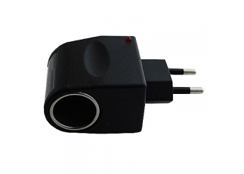 Адаптер 220v/12v, на выходе гнездо прикуривателя