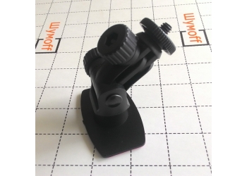 Кронштейн для видеорегистраторов №7 на скотче (резьба 1/4)