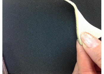 Потолочная ткань ЧЕРНАЯ на поролоне 3,0мм ширина 1,7м