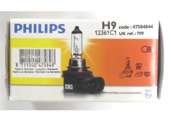 Галогеновая лампа Philips Н9 12V-65W
