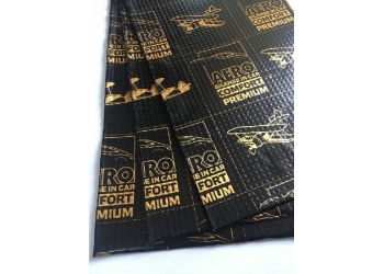 AERO M 3,0 premium  (  500x300 мм. ) толщина листа 3 мм.  мм вибропоглощающий материал для вибродемпфирования и шумоизоляции  автомобиля