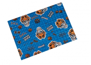 Виброизоляционный материал Шумoff Super Jack толщиной 3.6 мм с фольгой 100 микрон. Для шумоизоляции пола автомобиля.