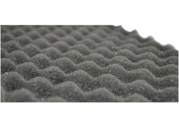 Шумофф Absorber А15 (0,75м*1,00м*15мм) - шумо поглотитель и уплотнитель Абсорбер рельеф пирамидка