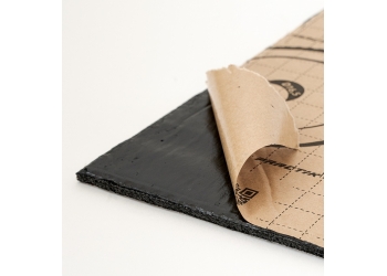 Шумофф Practik BlockOut Мембранный звукоизолятор / теплоизоляция / шумоизоляция (0,75х0,46м) толщина листа 6 мм. Шумофф Practik BlockOut Мембранный звукоизолятор / теплоизоляция / шумоизоляция (0,75х0,46м) толщина листа 6 мм.