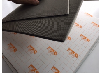 X Mat П3008В (0,75*0,56*8мм) (25) - Звуко-теплоизоляционный материал с водостойким липким слоем на основе вспененного полиэтилена