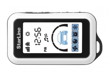 Брелок с обратной связью ЖК StarLine E93 (вертикальный)