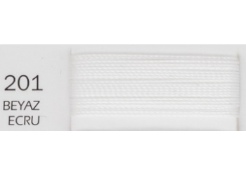 Нитки POLYART ( Полиарт ) 20 намотка 1500м цвет 201 (цена за бабину)