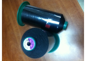 Нитки Synton ( Синтон ) 20 цвет 4000 ЧЕРНЫЙ намотка 2500м