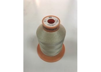 Нитки Gutermann Tera ( Гутерманн Тера ) 20 цвет 299 молочный, намотка 600м, Сделано в Германии