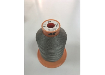 Нитки Gutermann Tera ( Гутерманн Тера ) 20 цвет 634  серый, намотка 600м, Сделано в Германии