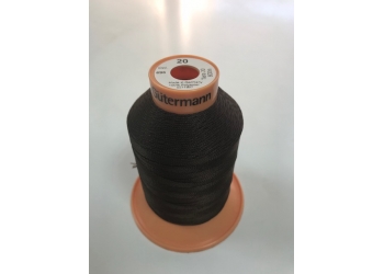 Нитки Gutermann Tera ( Гутерманн Тера ) 20 цвет 696 темно- коричневый, намотка 600м, Сделано в Германии