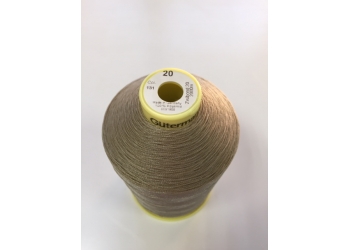 Нитки Gutermann Zwibond 20 ( Гутерманн Звибонд )  цвет 131 Бежевый, намотка 1300м, Сделано в Германии