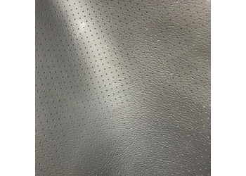 Экокожа на микрофибре перфорированная Alpina MFP2101 черная, ширина 1,4 м. (цена за 1 погонный метр)