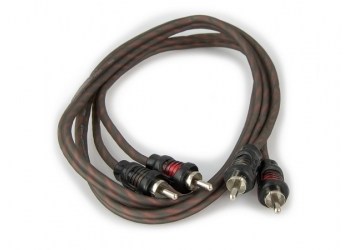 Межблочный кабель AURA RCA-0210 - 1 метр, 2-канальный