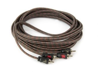 Межблочный кабель AURA RCA-0250 - 5 метров, 2-канальный