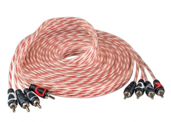 Межблочный кабель AURA RCA-А154 - 5 метров, 4-канальный