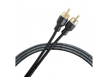 Межблочный кабель KICX ARCA23, 2RCA-2RCA, экран, 3 метра, медь